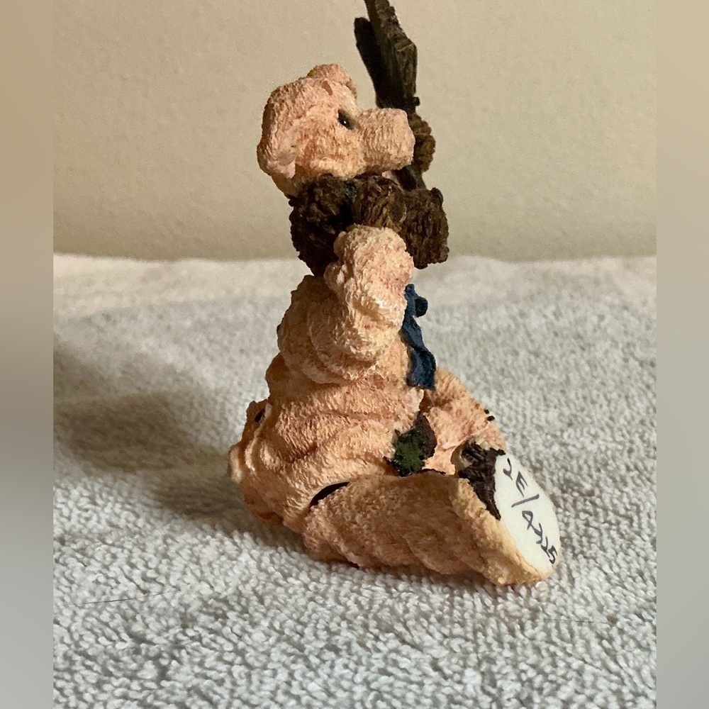 Boyds Bears Pigadilly Honeyglaze Don't Pig OutShoe Box Bears - Picture 5 of 8